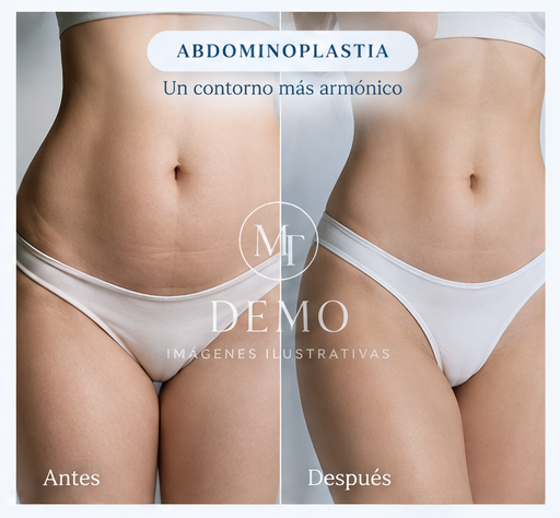 Imagen ilustrativa de abdominoplastia